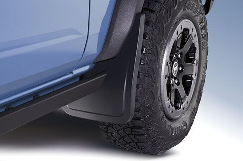 Descubre Accesorios Ford Bronco en PR, Protectores para Salpicaduras Moldeadas, Parte Trasera